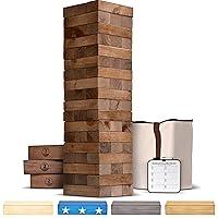 Algopix Similar Product 19 - GoSports Giant Wooden Toppling Tower 