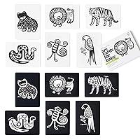 Algopix Similar Product 9 - Wee Gallery Art Cards for Baby Durable