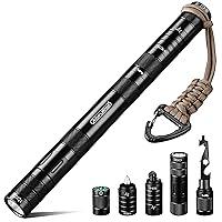 Algopix Similar Product 6 - AbeuRox 6in1 Multitool Flashlight