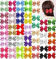 Algopix Similar Product 17 - 60Pcs 3 Inch Hair Bows For Toddler