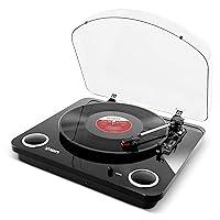 Algopix Similar Product 18 - ION Audio Max LP Black Three Speed