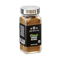 Algopix Similar Product 13 - The Spice Lab Organic Ground Nutmeg 