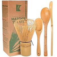 Algopix Similar Product 1 - BambooMN Matcha Whisk Set  Golden