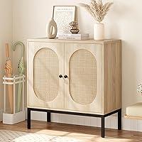 Algopix Similar Product 1 - IDEALHOUSE Buffet Cabinet Rattan