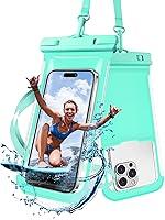 Algopix Similar Product 7 - Waterproof Phone Pouch  2 Pack