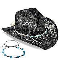 Algopix Similar Product 7 - Womens Western Cowgirl Hat Mens