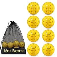 Algopix Similar Product 12 - NET Beast 8 Pickleball Balls  Indoor 