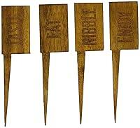Algopix Similar Product 11 - Country Home Acacia Wood Cheese Markers