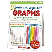 Algopix Similar Product 12 - 10 WriteOnWipeOff Graphs Flip Chart