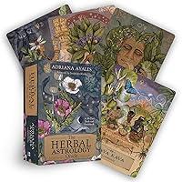 Algopix Similar Product 4 - The Herbal Astrology Oracle A 55Card