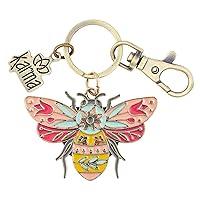 Algopix Similar Product 11 - Karma Women Enamel Keychains Womens