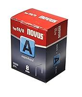 Algopix Similar Product 11 - Novus Fine Wire Staples 8 mm  Super