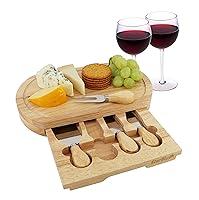 Algopix Similar Product 10 - Cheese Board Set by StarBlue  with 4