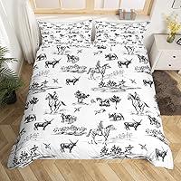 Algopix Similar Product 17 - Western Duvet Cover Set Queen Size