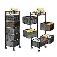 Algopix Similar Product 5 - Rotating Storage Rack for Kitchen