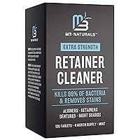 Algopix Similar Product 2 - M3 Naturals Retainer Cleanser Tablets