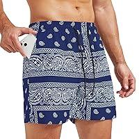 Algopix Similar Product 11 - Surenow Mens Casual Shorts Boho Tribal