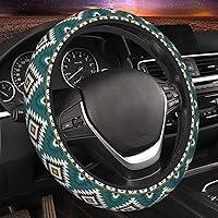 Algopix Similar Product 17 - GEHGXF Green Tribal Geometric Steering