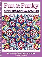 Algopix Similar Product 9 - Fun  Funky Coloring Book Treasury
