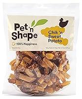 Algopix Similar Product 17 - Pet n Shape Sweet Potato Chews Jerky