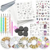 Algopix Similar Product 2 - Nail Art Tools Decorations Kit 48 Sheet