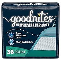 Algopix Similar Product 2 - Goodnites Disposable Bed PadsBed Mats