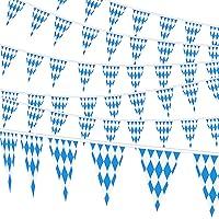 Algopix Similar Product 18 - 197 Feet Oktoberfest Bavarian Flags 6