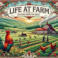 Algopix Similar Product 4 - Life At Farm  100 Pages of Farm