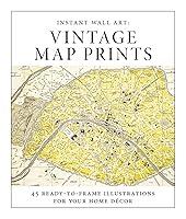Algopix Similar Product 6 - Instant Wall Art  Vintage Map Prints