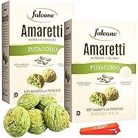 Algopix Similar Product 1 - Falcone Soft Pistachio Amaretti Cookies