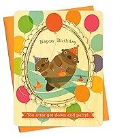 Algopix Similar Product 4 - Night Owl Paper Goods Otter Portrait