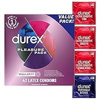 Algopix Similar Product 2 - Durex Pleasure Pack Assorted Condoms