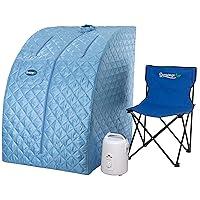 Algopix Similar Product 1 - Durasage Portable Personal Steam Sauna