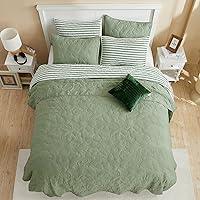 Algopix Similar Product 8 - SHALALA NEW YORK Sage Quilt Set Twin