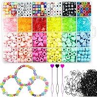 Algopix Similar Product 10 - 1853Pcs Hair Beads for Girls Braids