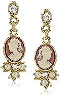 Algopix Similar Product 17 - Downton Abbey Carded GoldTone Oval