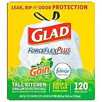 Algopix Similar Product 5 - Glad Glad Forceflexplus 13Gallon Tall