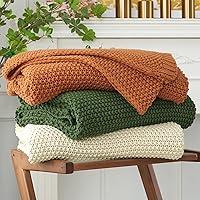 Algopix Similar Product 15 - Chunky Cable Knit Throw Blanket