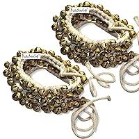 Algopix Similar Product 18 - Prisha India Craft Kathak Ghungroo