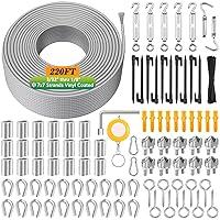 Algopix Similar Product 12 - 220 FT 18 Wire Rope Kit 304