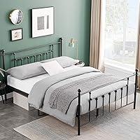 Algopix Similar Product 9 - VECELO Queen Size Bed Frame Metal