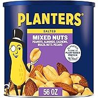 Algopix Similar Product 4 - PLANTERS Salted Mixed Nuts Peanuts