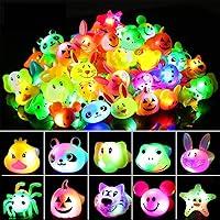 Algopix Similar Product 13 - SCIONE Light Up Rings 40 pcs Easter