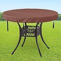 Algopix Similar Product 20 - FUANGUI Round Table Cover Waterproof