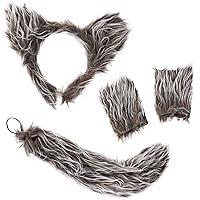 Algopix Similar Product 3 - Tigerdoe Ears and Tail Set  Wolf