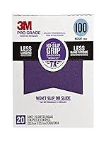 Algopix Similar Product 9 - 3M Advanced Sandpaper 20 Sheets 100