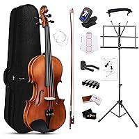 Algopix Similar Product 15 - Aileen 44 Violin Set Complete Fiddle