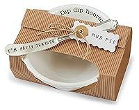 Algopix Similar Product 19 - Mud Pie Dip Bowl Set, Hooray, 2" x 6"