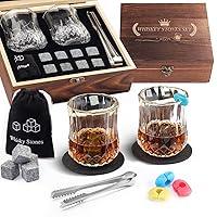 Algopix Similar Product 11 - Kireace Whiskey Glasses Set of 2