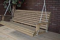 Algopix Similar Product 1 - 6FT Cypress Roll Porch Swing Made in